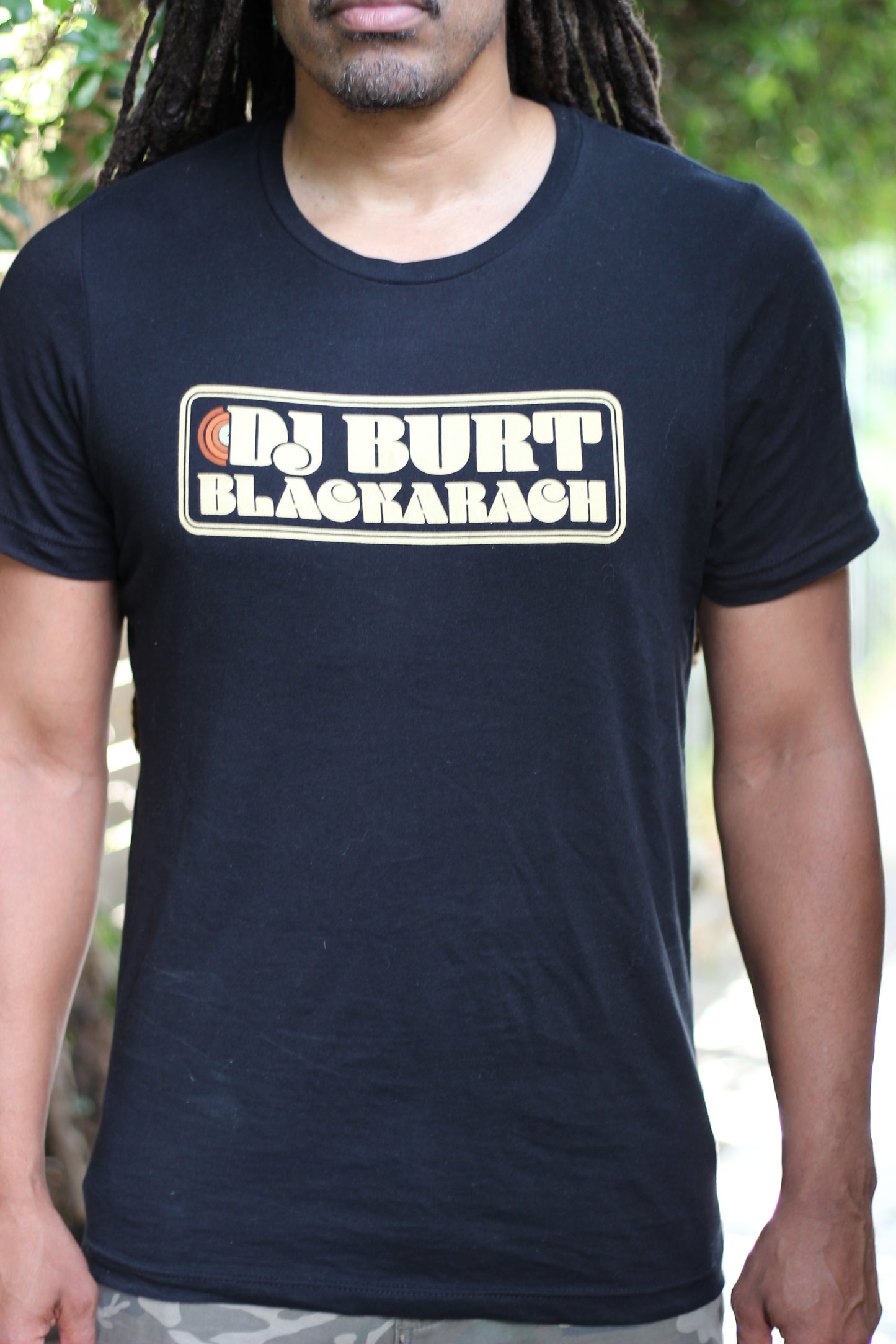 DJ Burt Blackarach - Black with Yellow Font