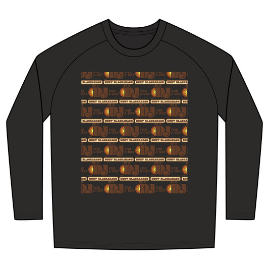 Retro Baseball Raglan Long Sleeve