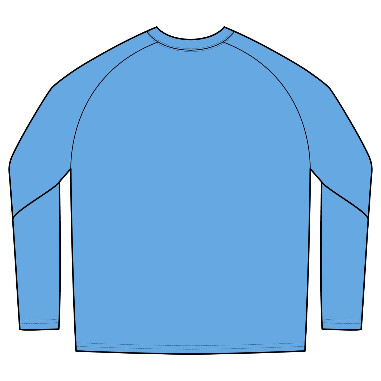 Retro Baseball Raglan Long Sleeve