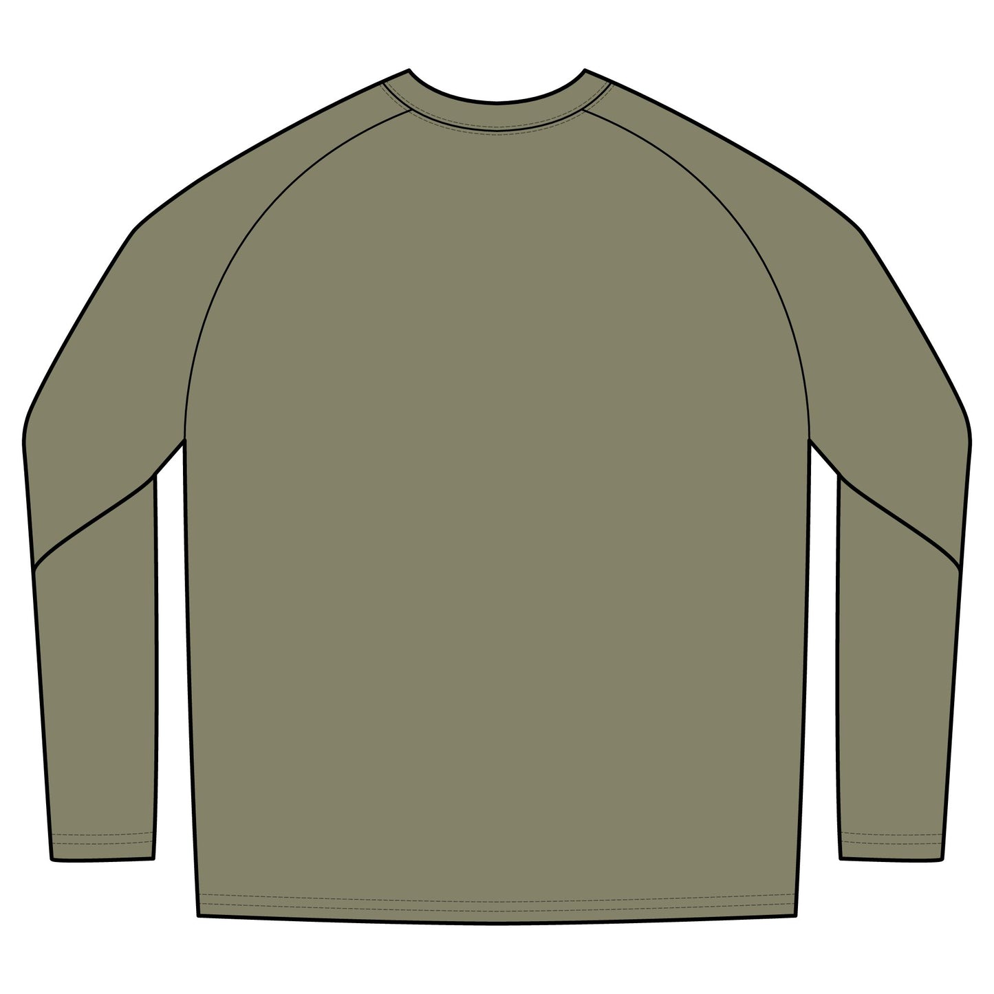 Retro Baseball Raglan Long Sleeve