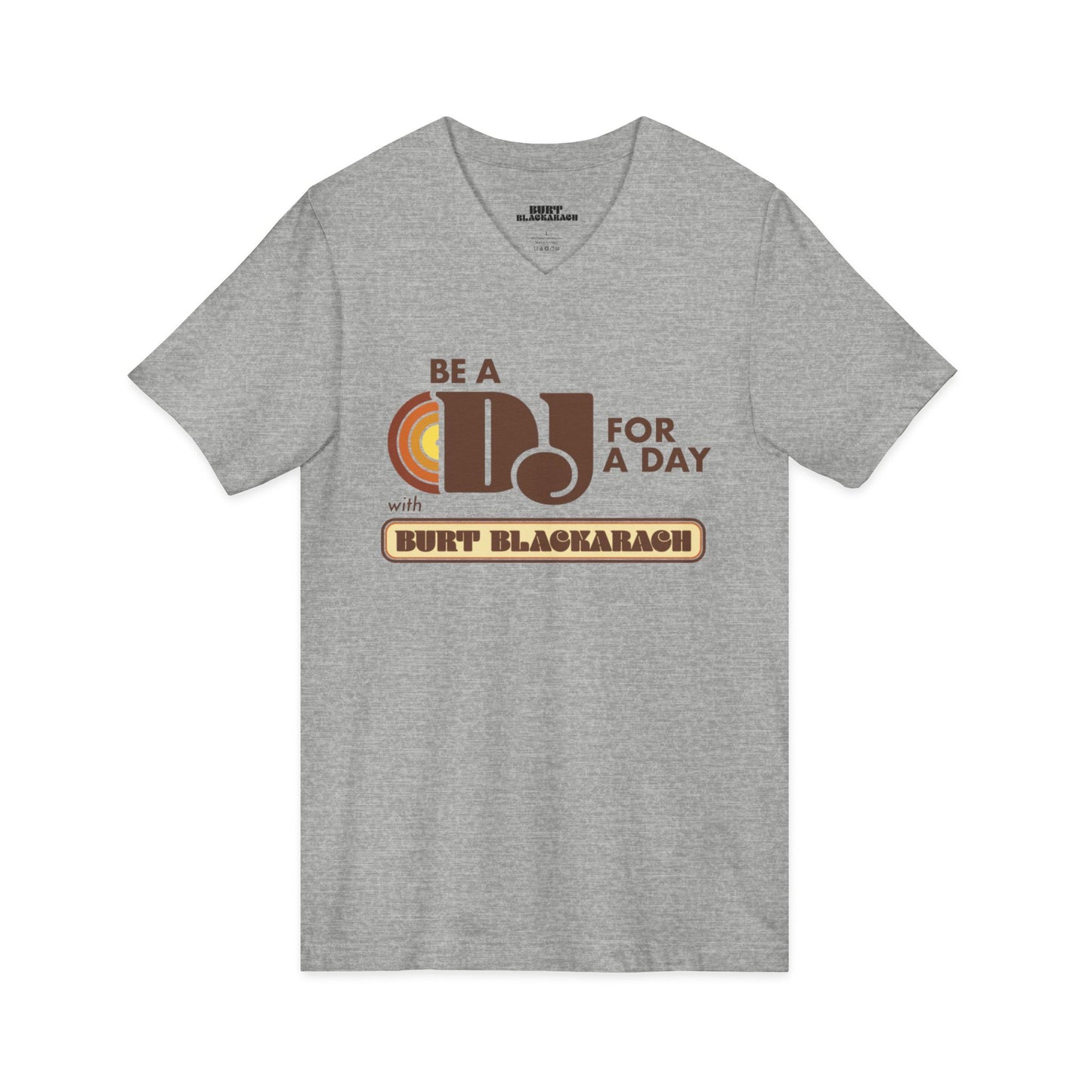 Unisex Jersey Short Sleeve V-Neck Tee