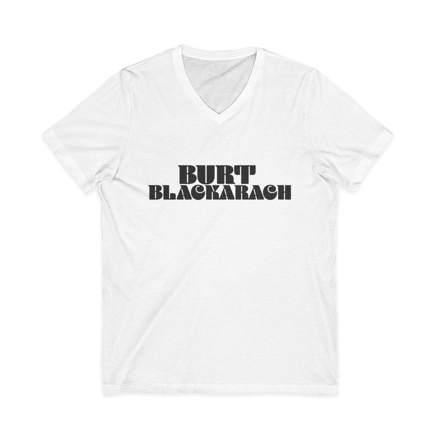 Burt Blackarach Vintage Band Logo V-Neck Tee