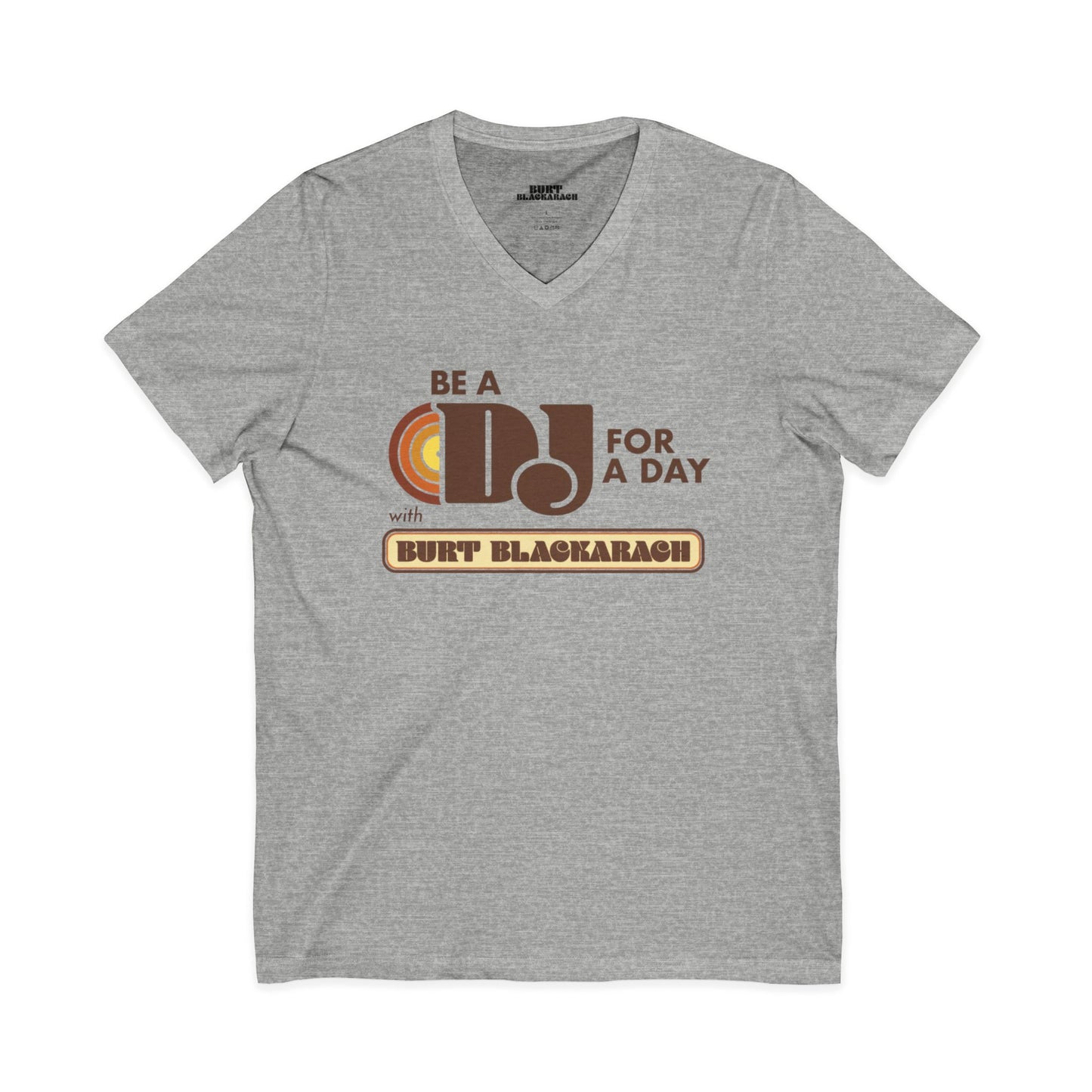 Unisex Jersey Short Sleeve V-Neck Tee