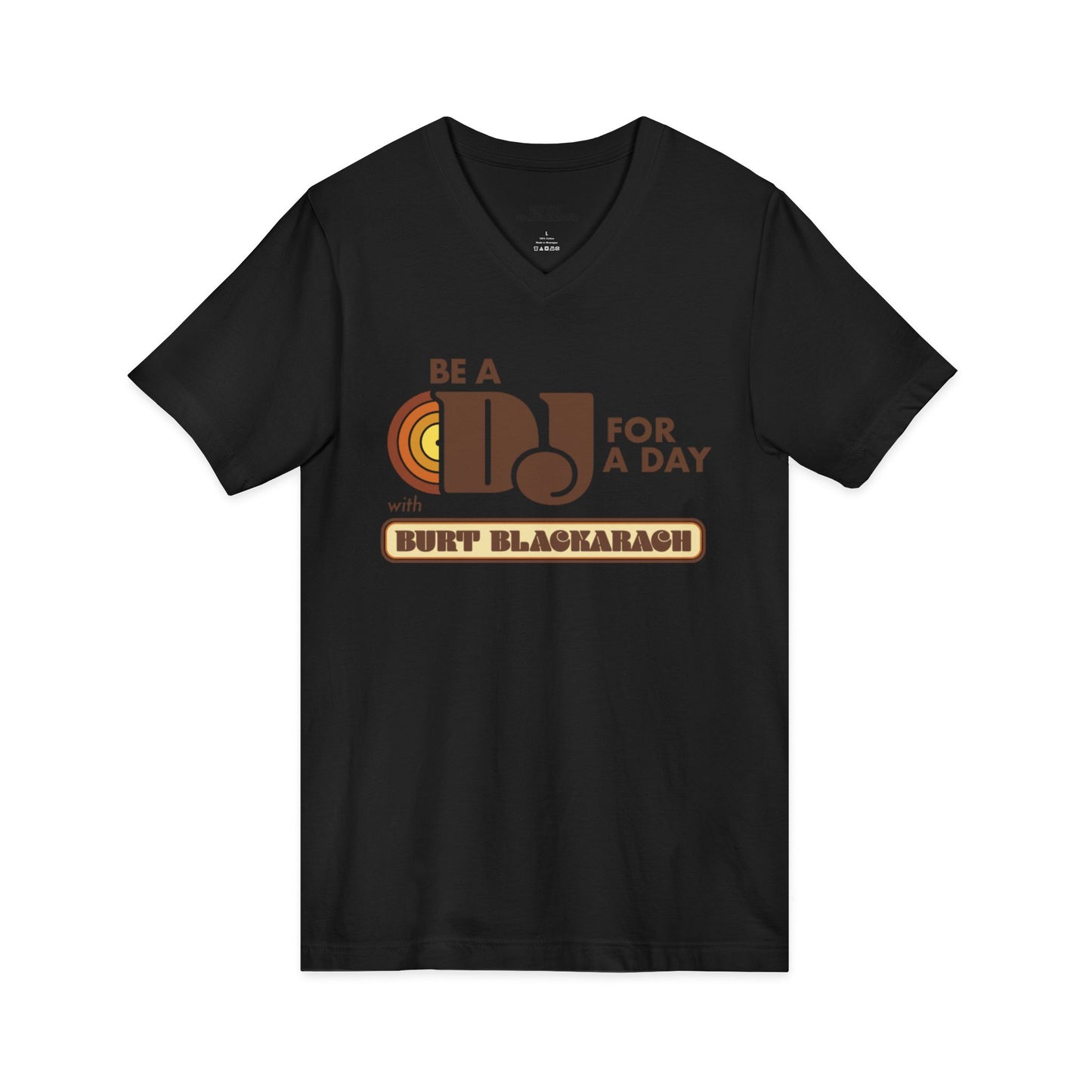 Unisex Jersey Short Sleeve V-Neck Tee