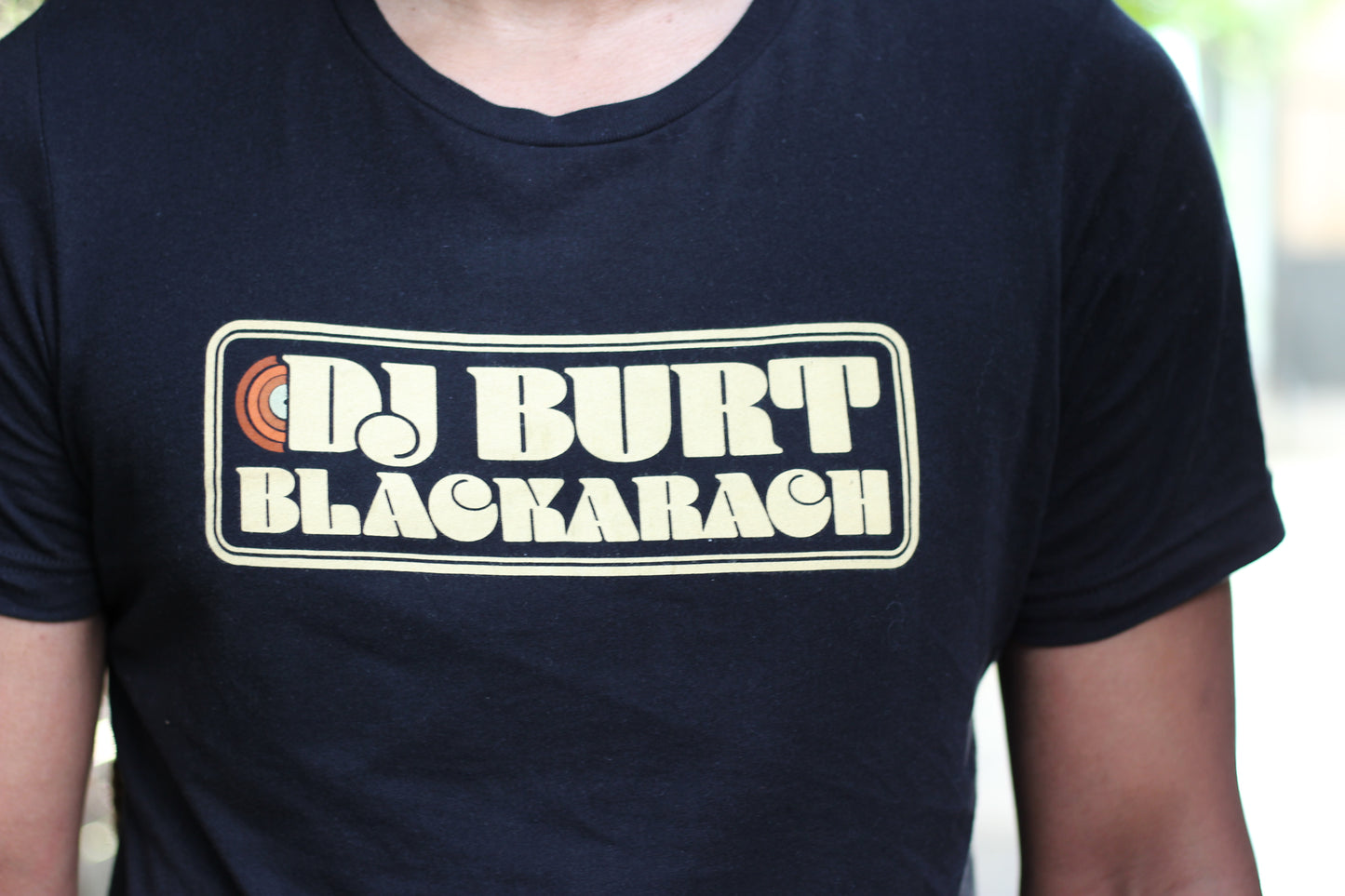 DJ Burt Blackarach - Black with Yellow Font